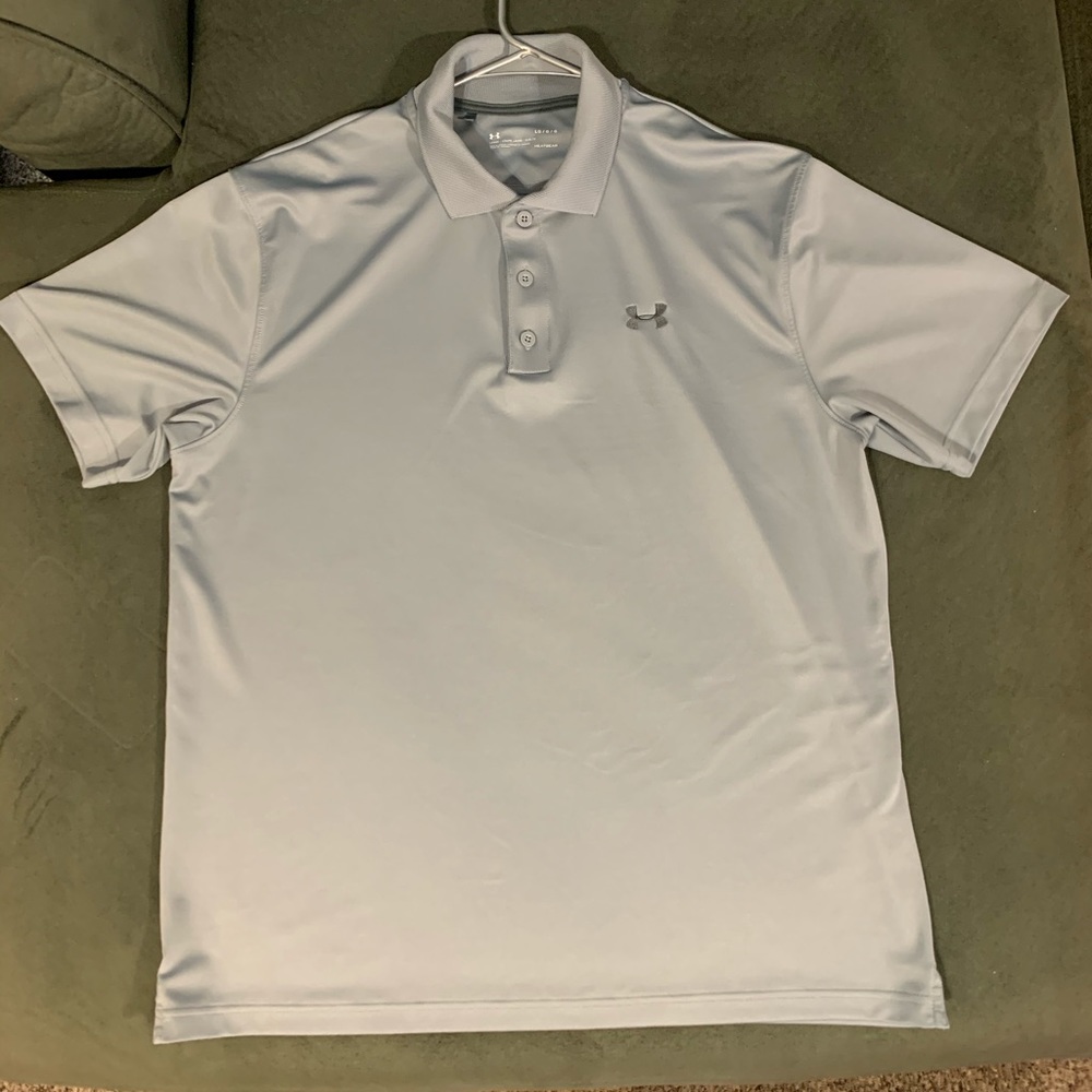 Under armour men’s large heat gear polo